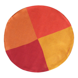 Chokore Chokore Double-sided Red & Yellow Silk Pocket Circle from the Indian at heart collection Chokore Double-sided Red & Yellow Silk Pocket Circle from the Indian at heart collection 
