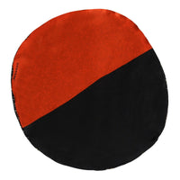 Chokore Chokore Double-sided Black & White color Silk Pocket Circle from the Indian at heart collection