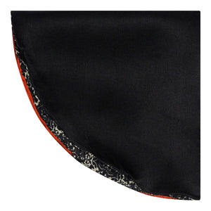 Chokore Chokore Double-sided Black & White color Silk Pocket Circle from the Indian at heart collection Chokore Double-sided Black & White color Silk Pocket Circle from the Indian at heart collection 