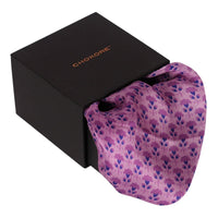 Chokore Chokore Purple color Silk Pocket Square - Indian At Heart line