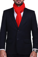 Chokore Chokore Two-in-One Men's Casual Red and Blue color Acrylic Woolen Muffler, Scarf & Stole for Winter