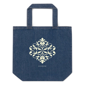 Chokore  Organic Denim Tote Bag. From the Indian at Heart collection 
