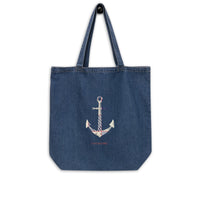 Chokore Sailing Blues Organic Denim Tote Bag. From the Marine collection.