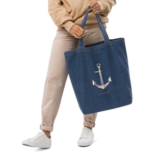 Chokore Sailing Blues Organic Denim Tote Bag. From the Marine collection. Sailing Blues Organic Denim Tote Bag. From the Marine collection. 