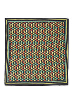 Chokore Chokore Multi-coloured Silk Pocket Square from the Plaids line