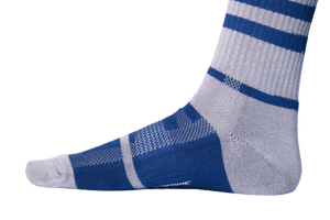 Chokore Chokore Cobalt Blue And Light Grey Men's Cotton Socks Chokore Cobalt Blue And Light Grey Men's Cotton Socks 