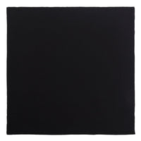 Chokore Chokore Black Colour Pure Silk Pocket Square, from the Solids Line