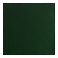 Chokore Chokore Forest Green Colour Pure Silk Pocket Square, from the Solids Line