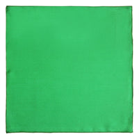 Chokore Chokore Vibrant Green Silk Pocket Square, from the Solids Line