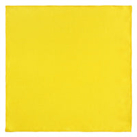 Chokore Chokore Sunshine Yellow Pocket Square, from the Solids Line