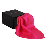 Chokore Chokore Paradise Pink Pure Silk Pocket Square, from the Solids Line