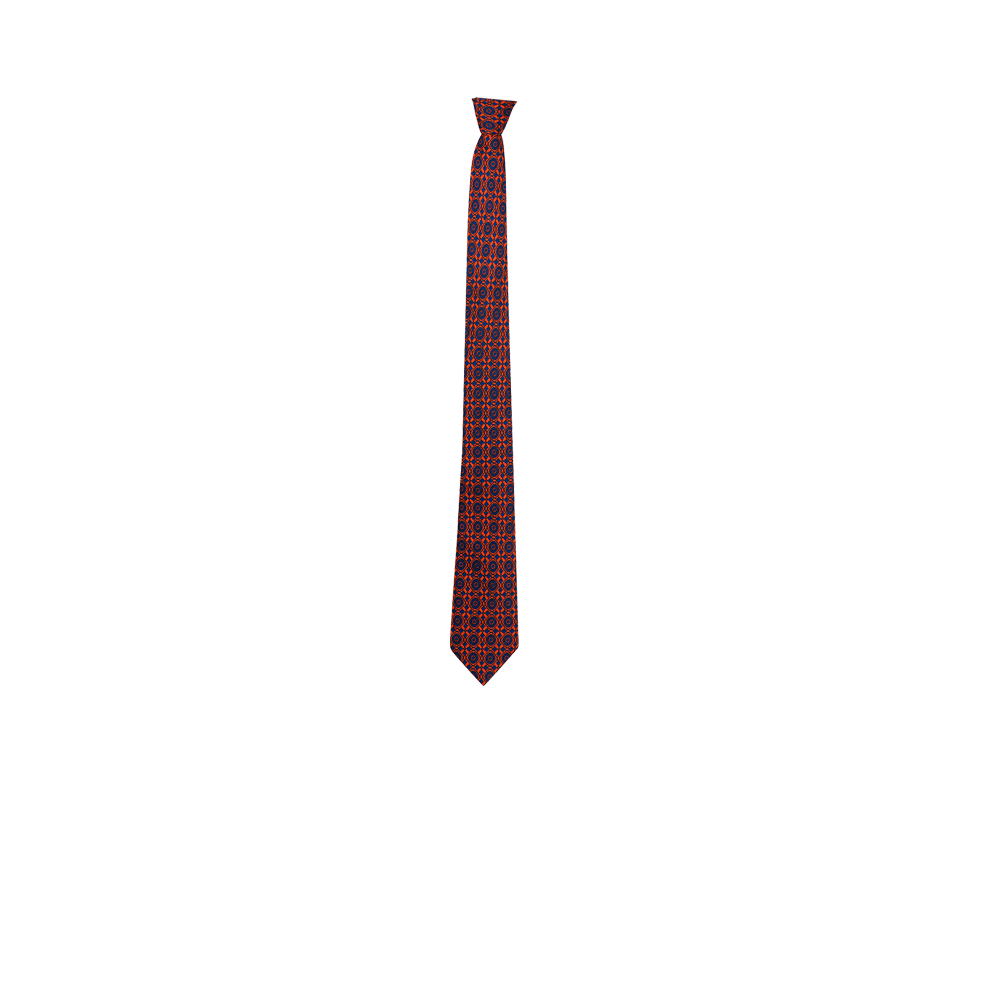 Chokore Red & Blue Silk Tie - Indian At Heart range