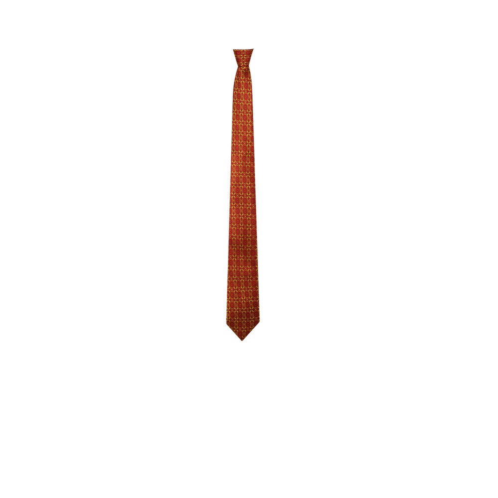 Chokore Red & Yellow Silk Tie - Indian At Heart range