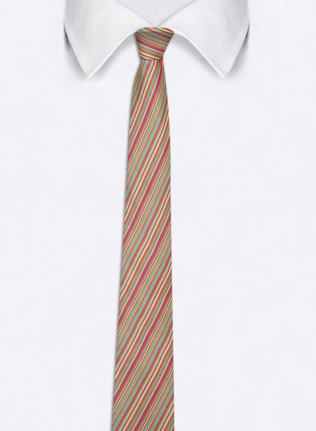 Chokore Multi-color Silk Tie - Plaids line