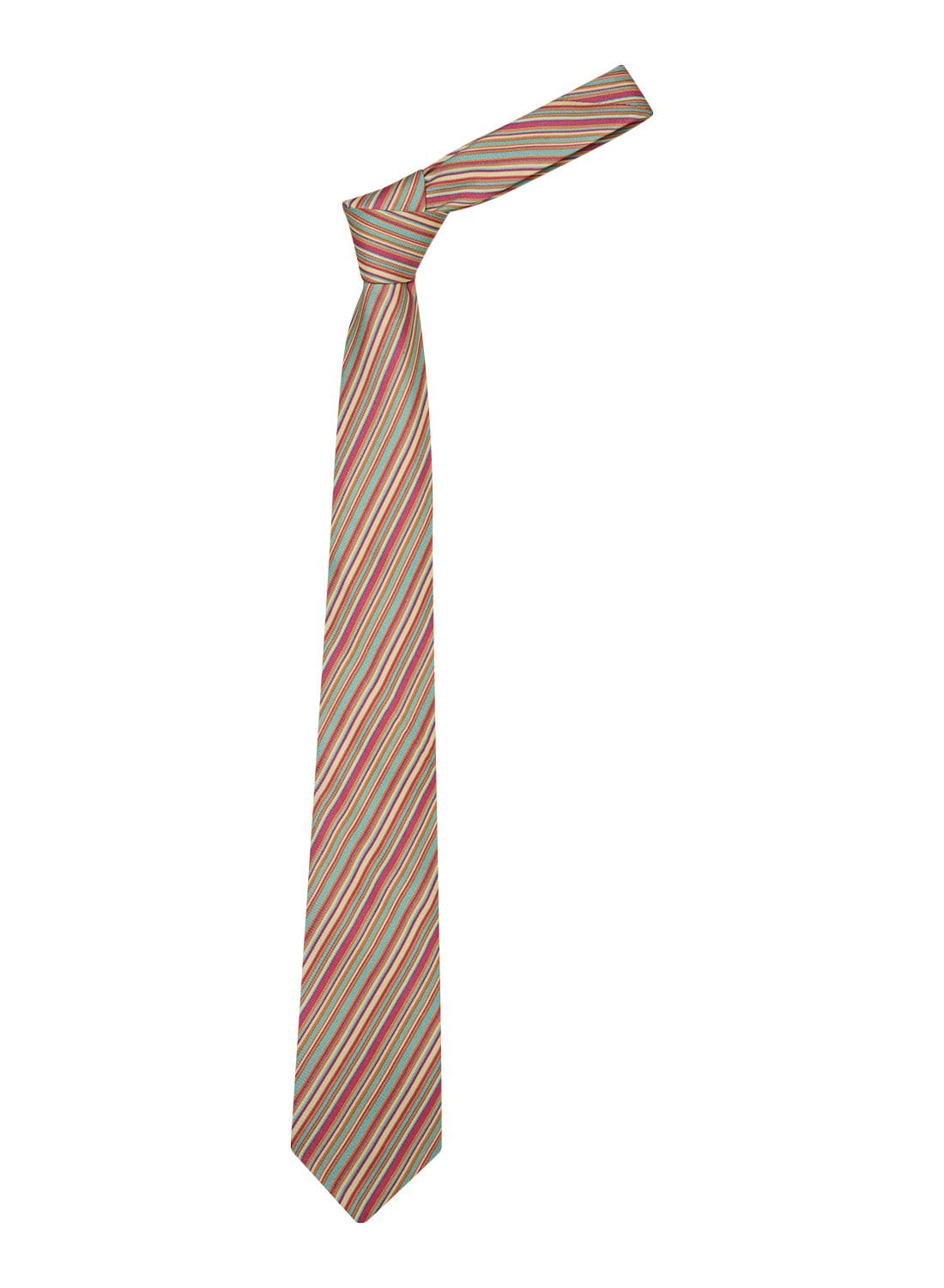 Chokore Multi-color Silk Tie - Plaids line