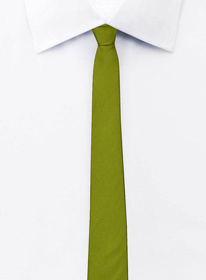 Chokore Mehandi Green color silk tie for men Mehandi Green color silk tie for men 