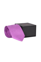 Chokore Purple color silk tie for men